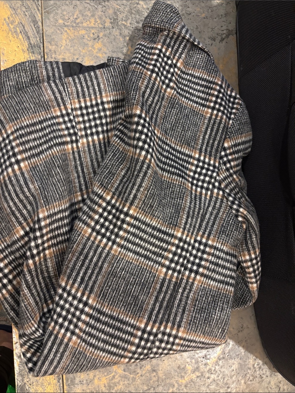 New Look Plaid Coat